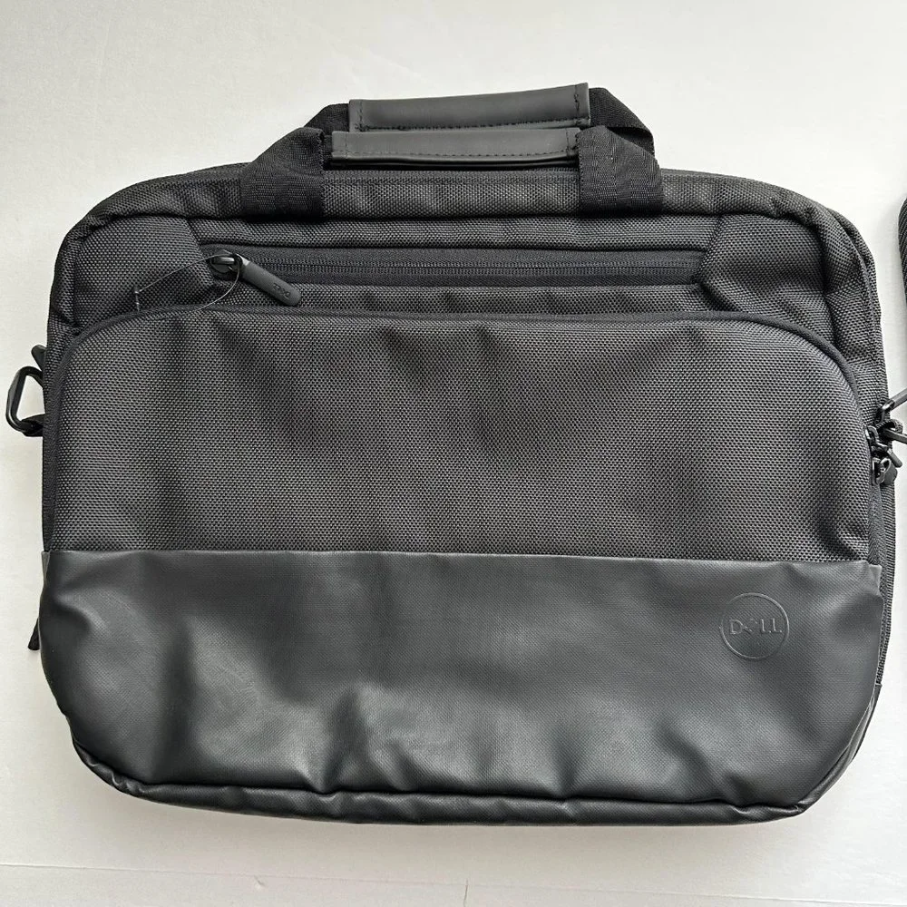 Dell 15” Laptop Carrying Case Briefcase Shoulder Bag For Computer Black